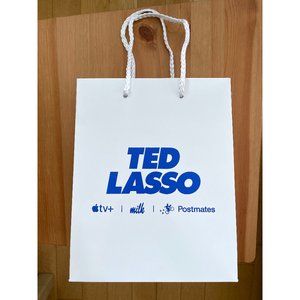 Ted Lasso x Milk Bar x Postmates x Apple TV+ White Gift Bag Collectible Paper